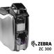 Картковий принтер Zebra ZC300 для двостороннього кольорового друку пластикових карт, USB + Ethernet