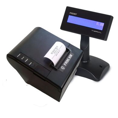 Фіскальний принтер (РРО) Help Micro FR90.XM з індикатором клієнта і блоком живлення FR90XMALL