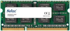Netac Пам'ять ноутбука DDR3 4GB 1600 1.35/1.5V NTBSD3N16SP-04