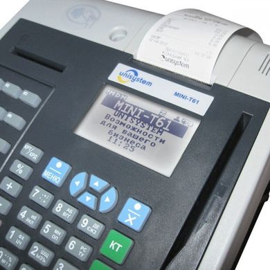 Cash register (for Ukraine only) MINI-T61.01 EFGM (Ethernet, GSM/GPRS) MINI-T61.01 EFGM