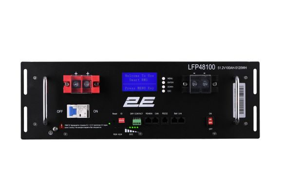 2E Battery 48V 100Ah 2E-LFP48100-LCD