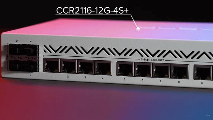 Роутер MikroTik Cloud Core Router CCR2116-12G-4S+ CCR2116-12G-4S+