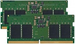 Kingston Пам'ять ноутбука DDR5 32GB KIT (16GBx2) 4800 KVR48S40BS8K2-32
