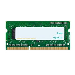 Apacer DDR3 1600 (для ноутбука)[Пам'ять ноутбука DDR3 4GB 1600 1.35/1.5V] DV.04G2K.KAM