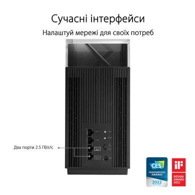 MESH Wi-Fi system ASUS ZenWiFi Pro ET12 (2шт) 90IG05Z0-MO3A20