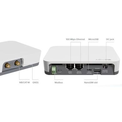 Шлюз MikroTik KNOT IoT RB924I-2ND-BT5&BG77 RB924I-2ND-BT5&BG77