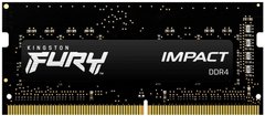Kingston Пам'ять ноутбука DDR4 16GB 2666 FURY Impact KF426S16IB/16