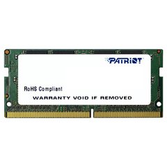 Patriot DDR4 2666 SO-DIMM[Память для ноутбука DDR4 2666 8GB] PSD48G266681S