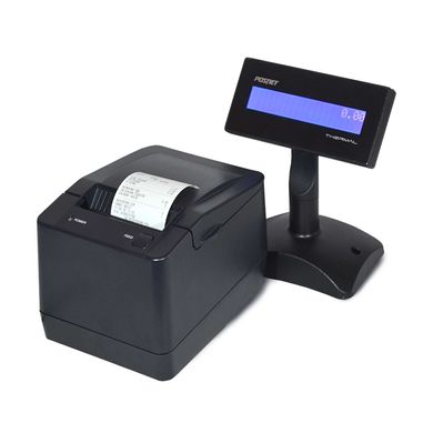 Фискальный принтер (PPO) MG-T787TL с индикатором клиента и блоком питания MG-T787TL