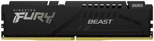 Kingston Пам'ять до ПК DDR5 6000 16GB FURY Beast Black KF560C40BB-16