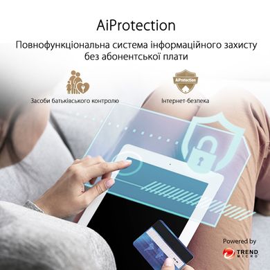 MESH-система ASUS ZenWiFi XD4 PLUS (1шт) black 90IG07M0-MO3C10