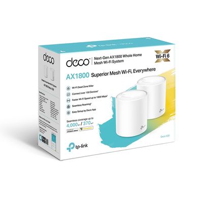 Роутер TP-Link DECO X20 2P DECO-X20-2-PACK