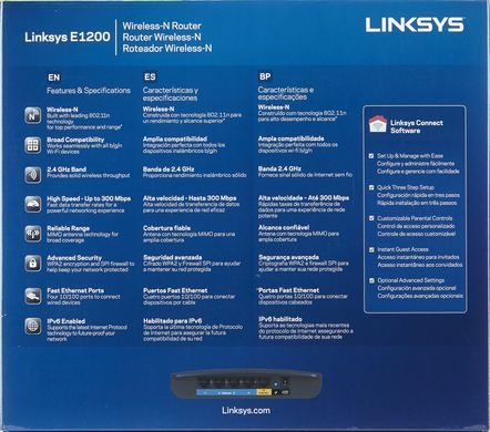 Роутер LINKSYS E1200 E1200-EE