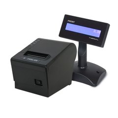 Фіскальний принтер (РРО) Help Micro FR90.XM з індикатором клієнта і блоком живлення FR90XMALL