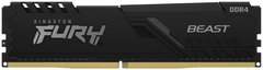 Kingston Memory DDR4 16GB KIT (8GBx2) 3200 FURY Beast Black KF432C16BBK2/16
