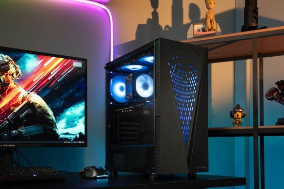 PC 2E Gaming Complex Intel i5-10400F, B460, 16Gb, 1000F, RTX3060 12Gb, FreeDos, 500W 2E-4526