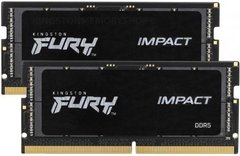 Kingston Memory DDR5 64GB KIT (32GBx2) 4800 FURY Impact KF548S38IBK2-64