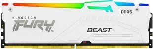 Kingston Memory DDR5 32GB 6000 FURY Beast White RGB EXPO KF560C36BWEA-32