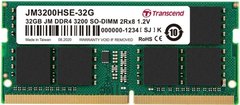 Transcend Пам'ять ноутбука DDR4 32GB 3200 JM3200HSE-32G