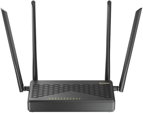 Router D-Link DIR-825/GF з оптоволоконним входом 1 Gbps DIR-825/GF