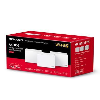 MESH-cистема MERCUSYS HALO H80X (3шт) HALO-H80X-3-PACK