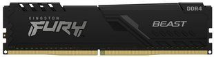 Kingston Пам'ять до ПК DDR4 2666 32GB KIT (16GBx2) FURY Beast KF426C16BBK2/32
