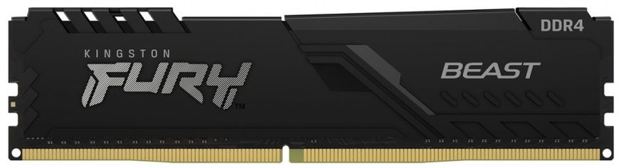 Kingston Память для ПК DDR4 2666 32GB KIT (16GBx2) FURY Beast KF426C16BBK2/32