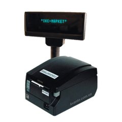 Cash register ІКС-С651Т (fiscal receipt printer, for Ukraine only)  with customer display and power supply IKS-C651T
