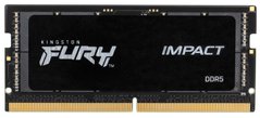 Kingston Память ноутбука DDR5 8GB 4800 FURY Impact KF548S38IB-8