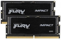 Kingston Memory DDR5 16GB KIT (8GBx2) 4800 FURY Impact KF548S38IBK2-16