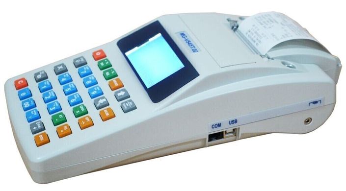 Кассовый аппарат MG-V545T.02 GSM, Ethernet, с портами для подключения сканера штрих-кода, весов, банковского терминала, денежного ящика MG-V545T.02 Ethernet GSM