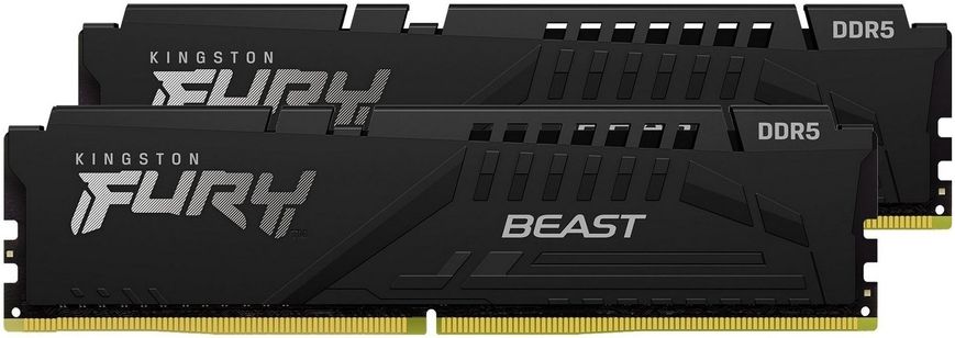 Kingston Память ПК DDR5 32GB KIT (16GBx2) 6000 FURY Beast EXPO KF560C36BBEK2-32