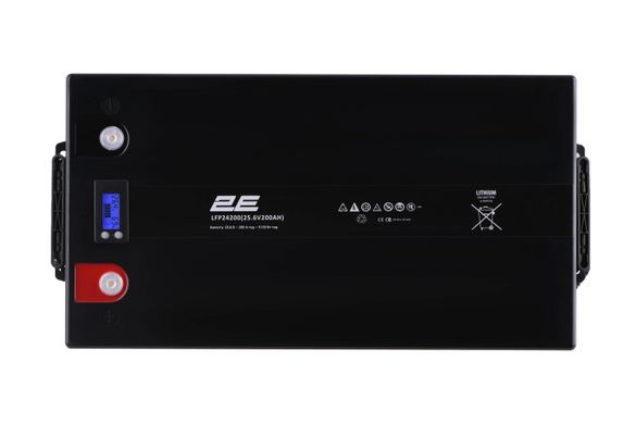 2E Акумулятор 24 вольт 200Агод 2E-LFP24200-LCD