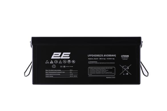 2E Battery 24V 200Ah 2E-LFP24200-LCD